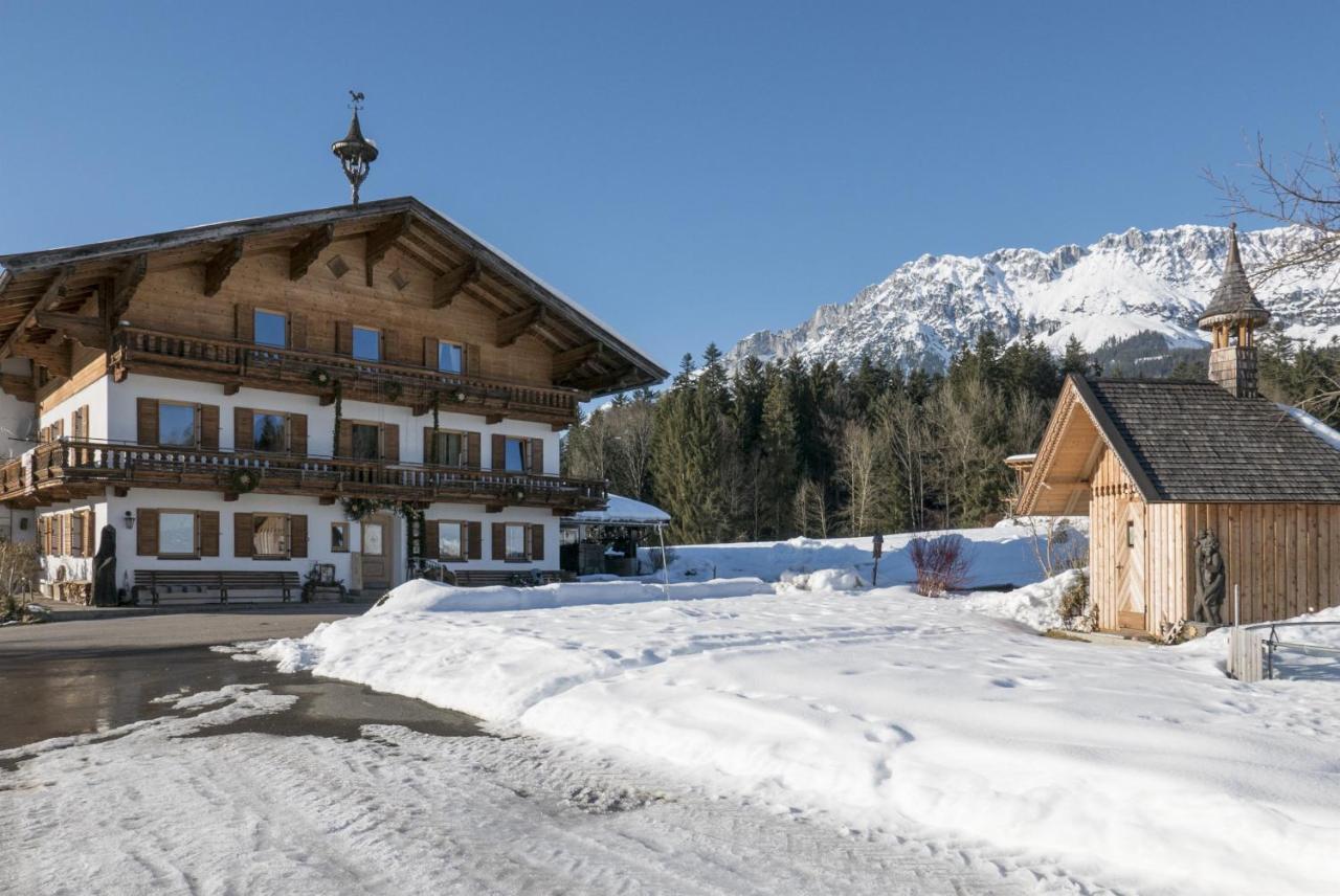 Вилла Oberachenhof Элльмау Экстерьер фото